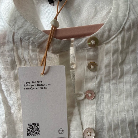 Quince Linen sleeveless swing dress size Small - Picture 14 of 14